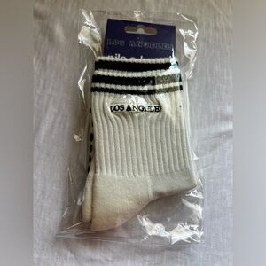 White and Black Men's Socks